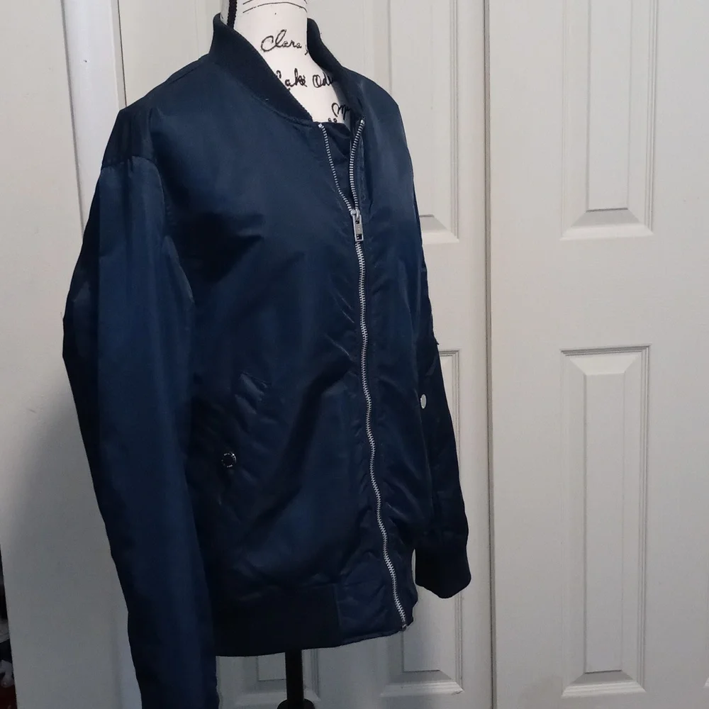 Blue Bomber Jacket - Picture 7 of 11